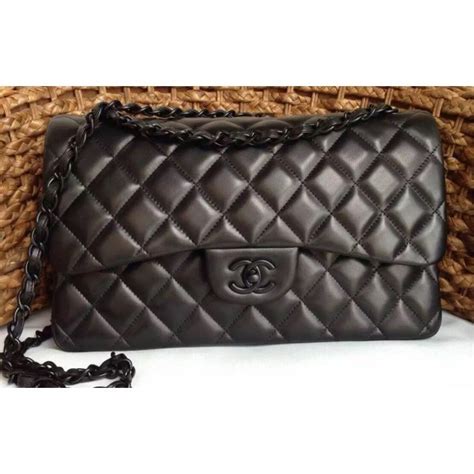 chanel so black jumbo replica